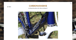 Desktop Screenshot of carbonarabike.com